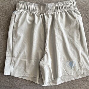 Men's Perfect Game Athletic Shorts in Light Gray